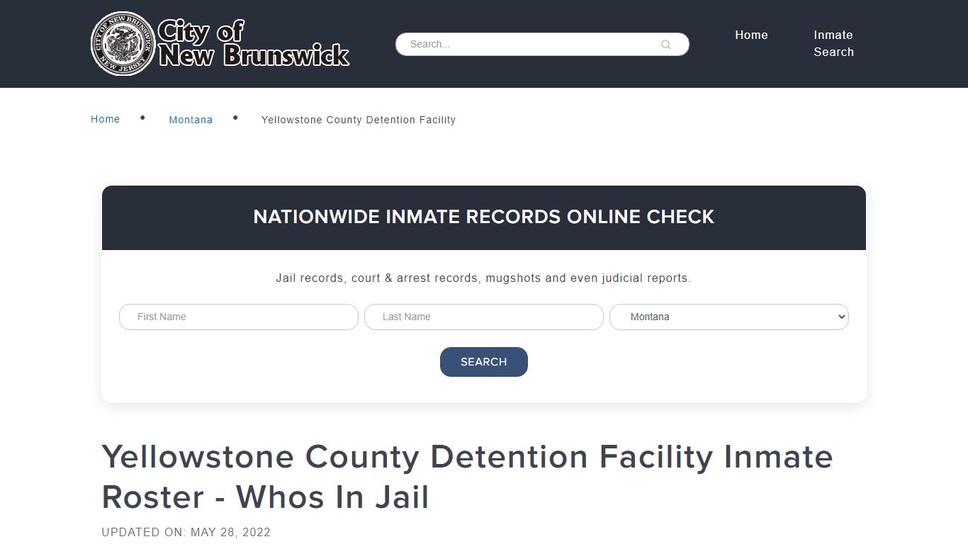 Yellowstone County Detention Facility Inmate Roster - Whos ...